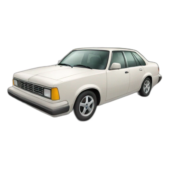 Car on the street sticker