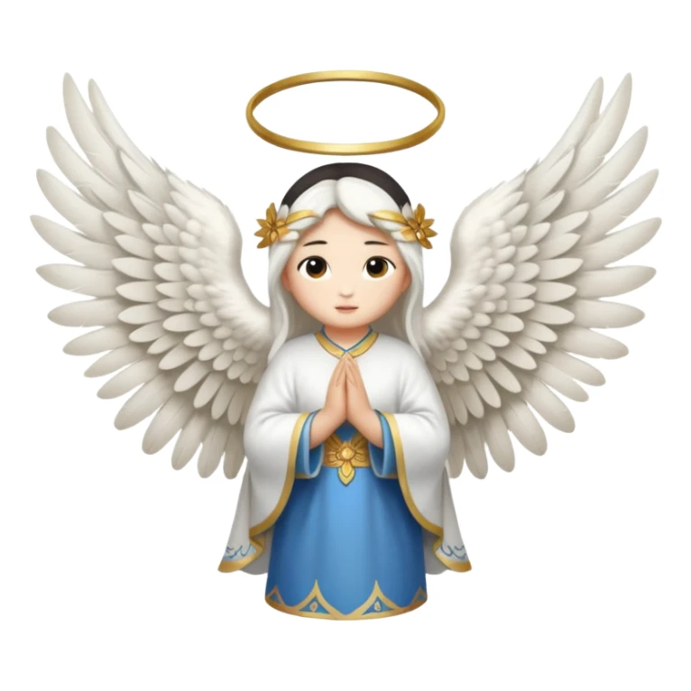 un animal ange de mongolie sticker