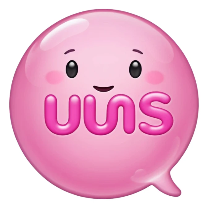 make the emoji with words saying im just a girl in pink sticker