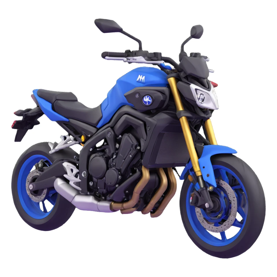 Yamaha MT09 motorcycle sticker