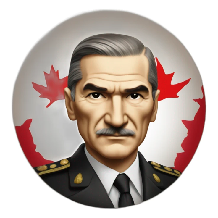 Mustafa Kemal Atatürk And Turkish Republic sticker