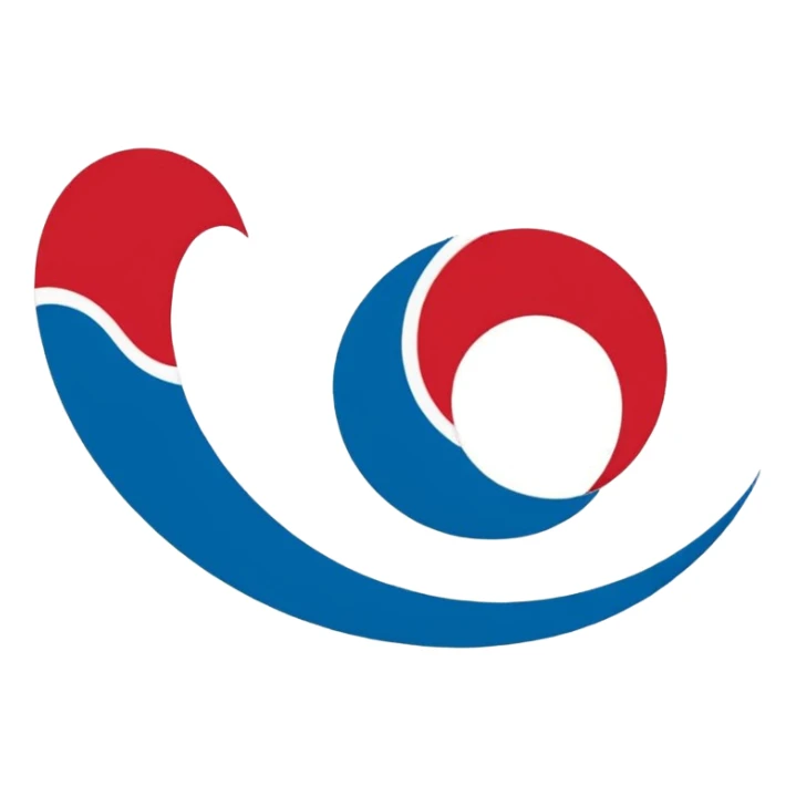 Arka planı turkuaz olan normal bir Türk Bayrağı  sticker