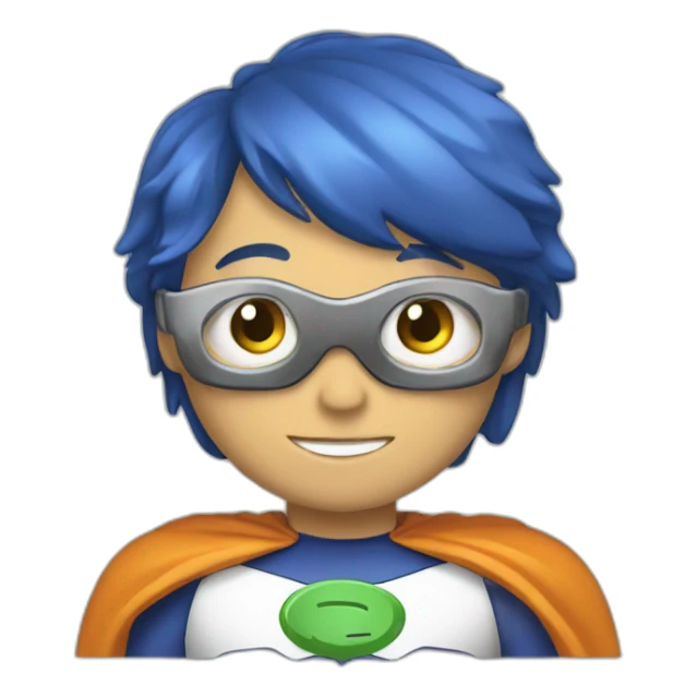 charity service for assistance with services, the main character is a superhero sticker