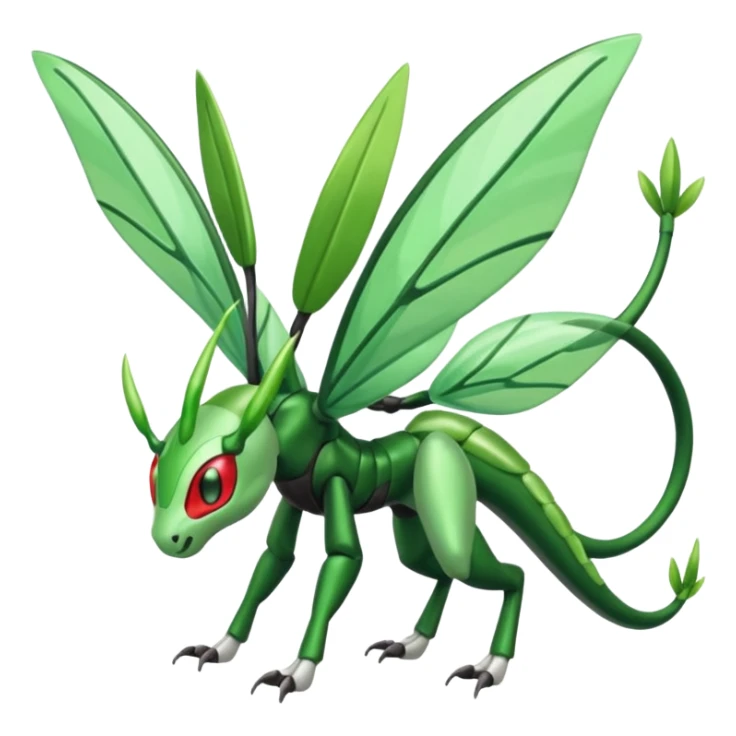 Meloetta-Scyther-Scizor-Pokémon-Fakémon-creature sticker