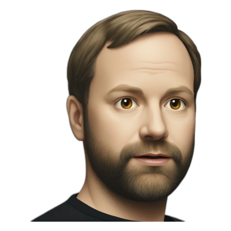Yorgos Lanthimos portrait sticker