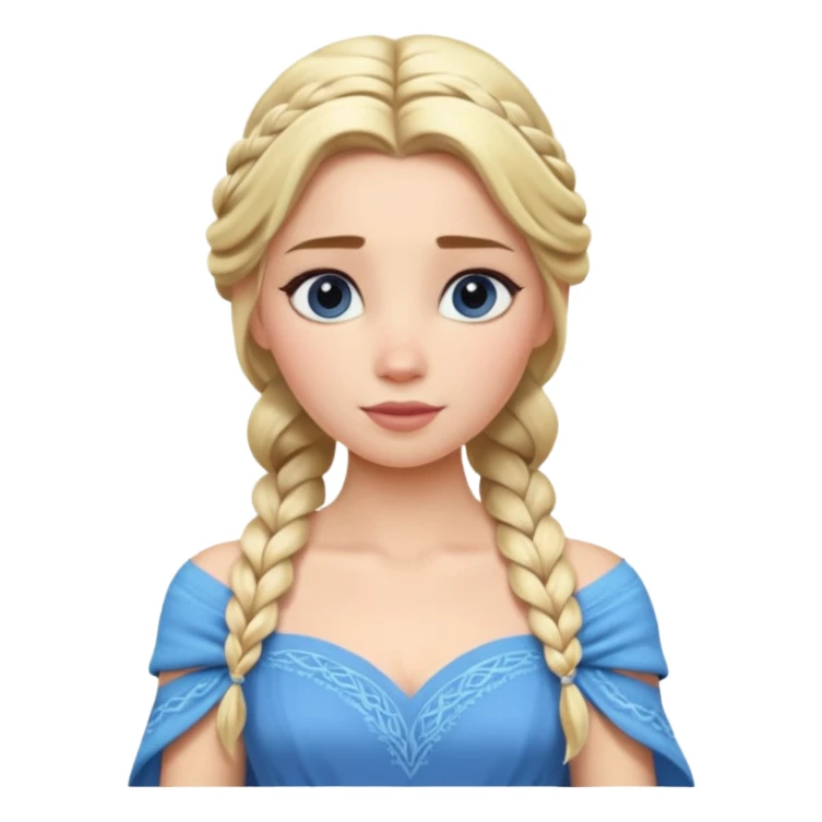 Elsa from the Frozen movie sticker