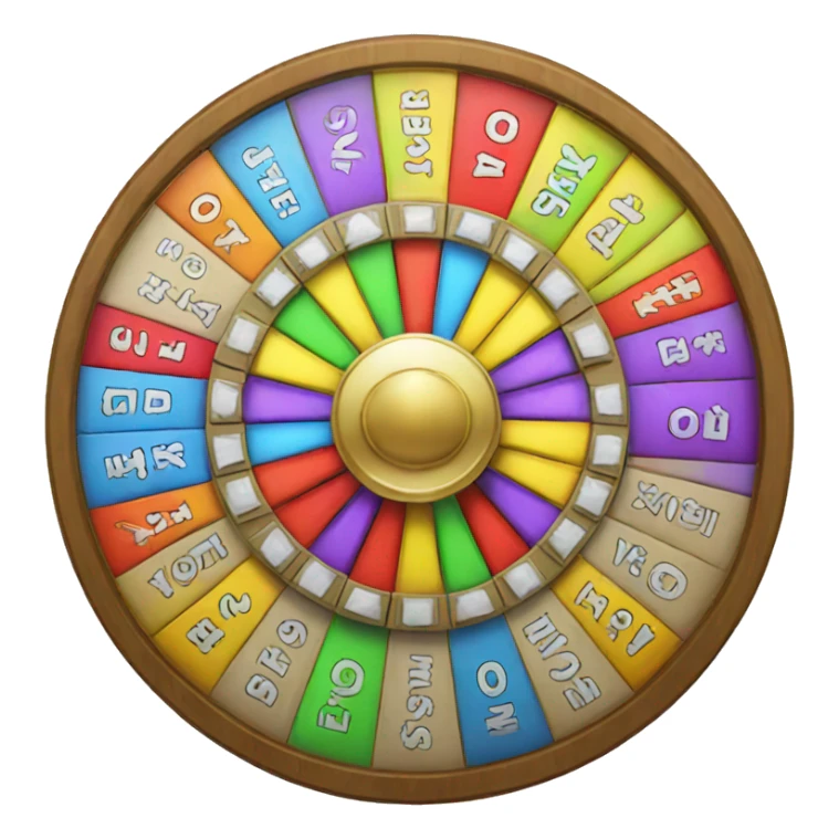 wheel of fortune sticker