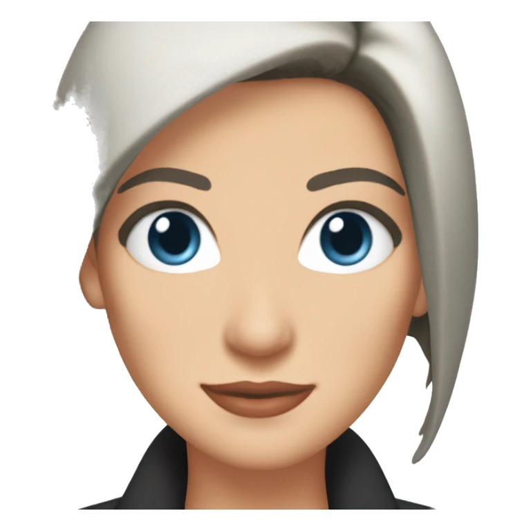 Monica Geller from friends blue eyes sticker