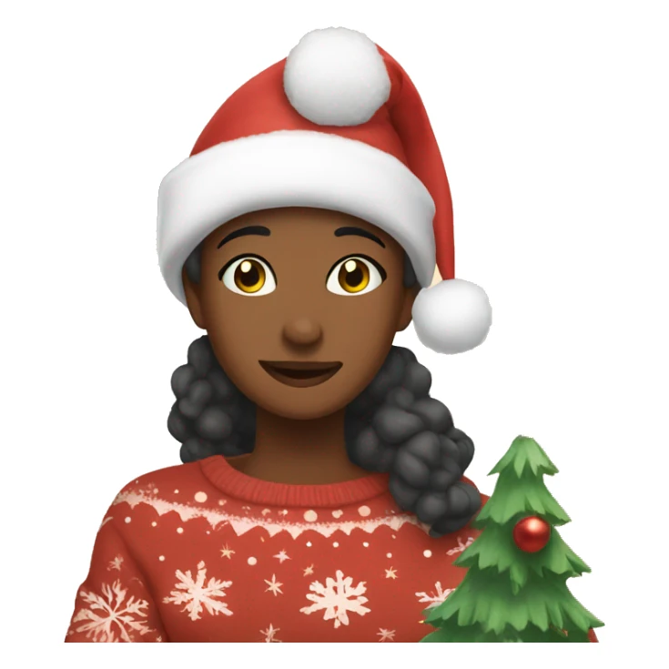 cozy christmas holiday vibes sticker