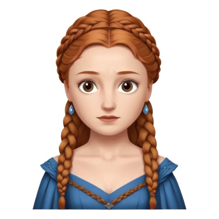 sansa stark

 from Games of throne character face only front face sticker