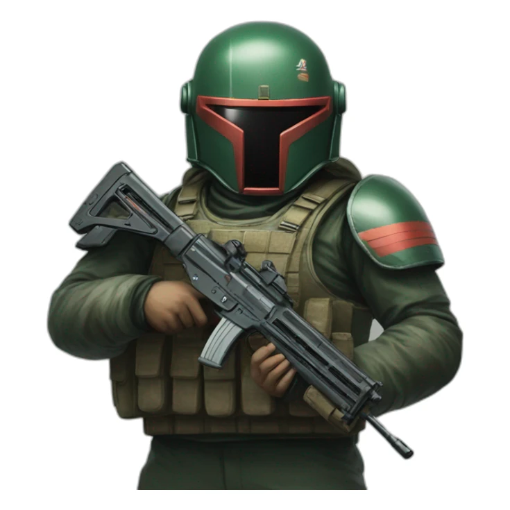 r6 tachanka holding flip-flopgkgbi sticker