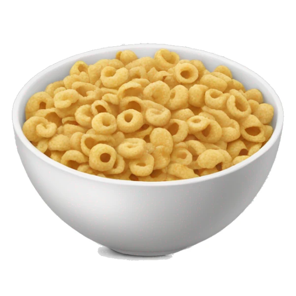 bowl of cereal sticker