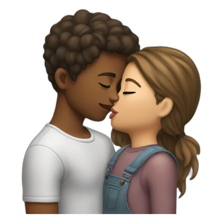 girl kiss girl sticker