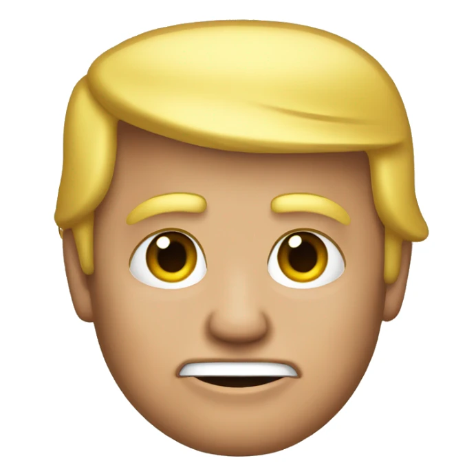 No ear donald trump  sticker