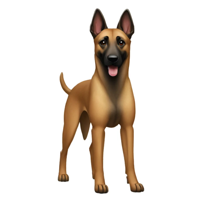 Belgian Malinois Dog Breed Full Body sticker