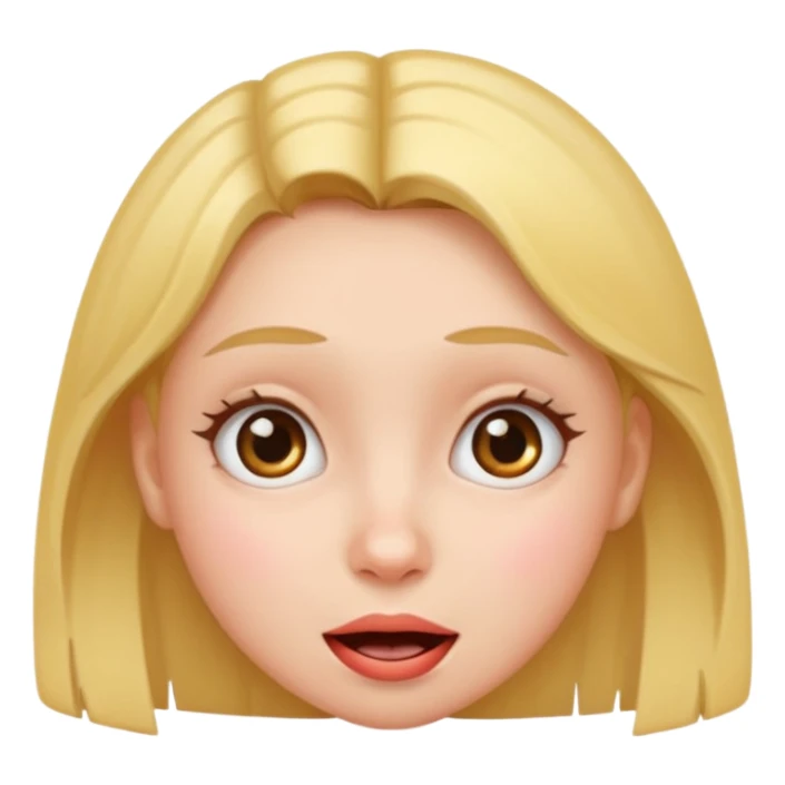 funny lookin girl sticker