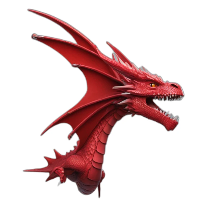 crazy-funny-cyberpunk-red-dragon-head-star-wars-laser-sword-red sticker