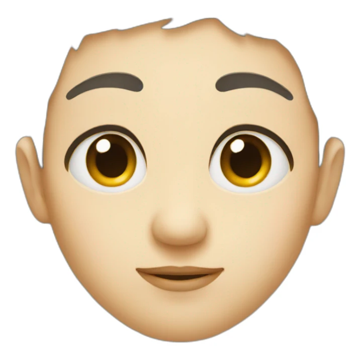 small eyes chinese  sticker