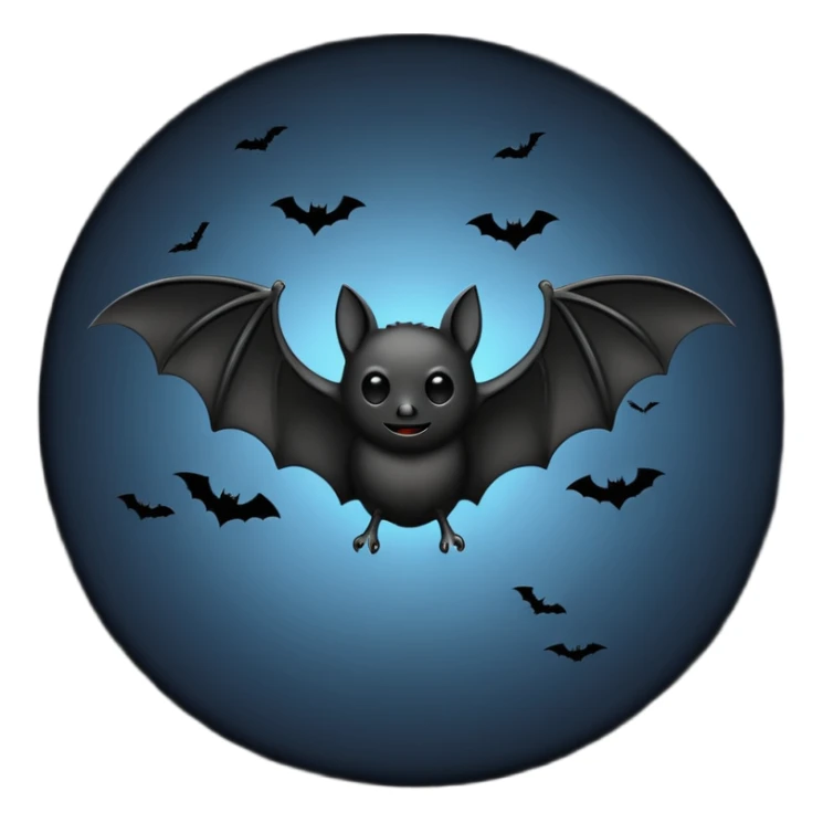 bat emoji sticker