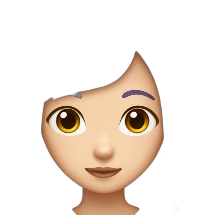 light-purple-bobbed-cat-ear-japanese-girl sticker