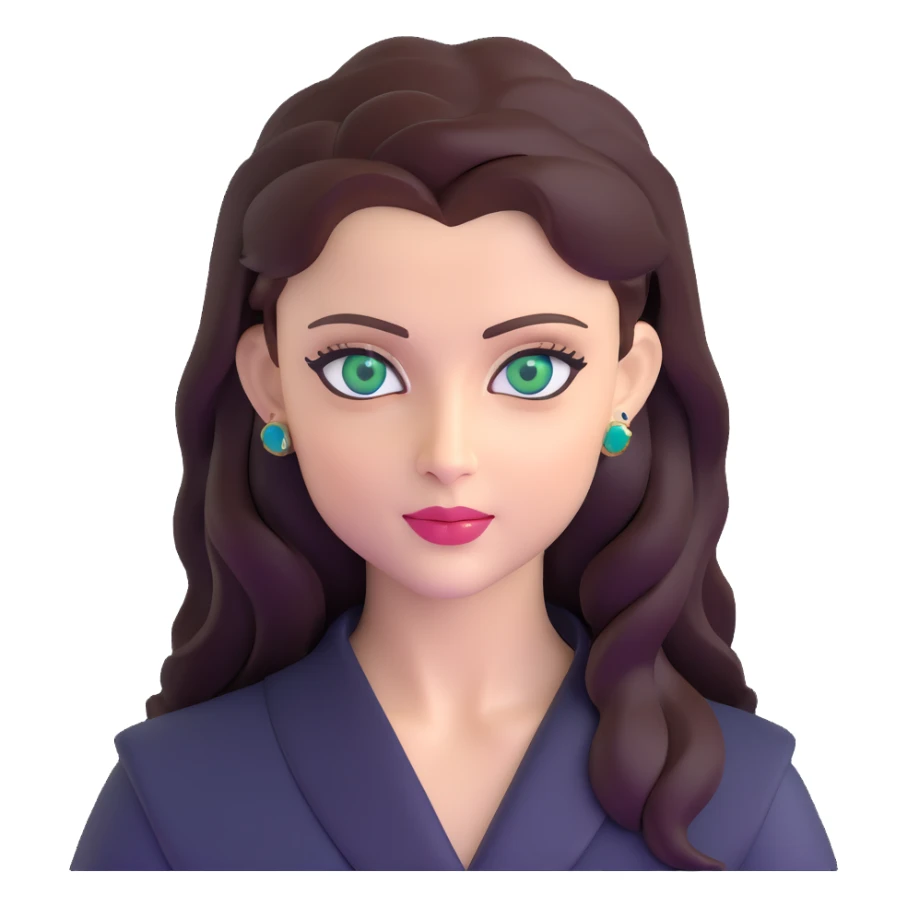 Aishwarya Rai, famous Indian actress with blue-green eyes sticker