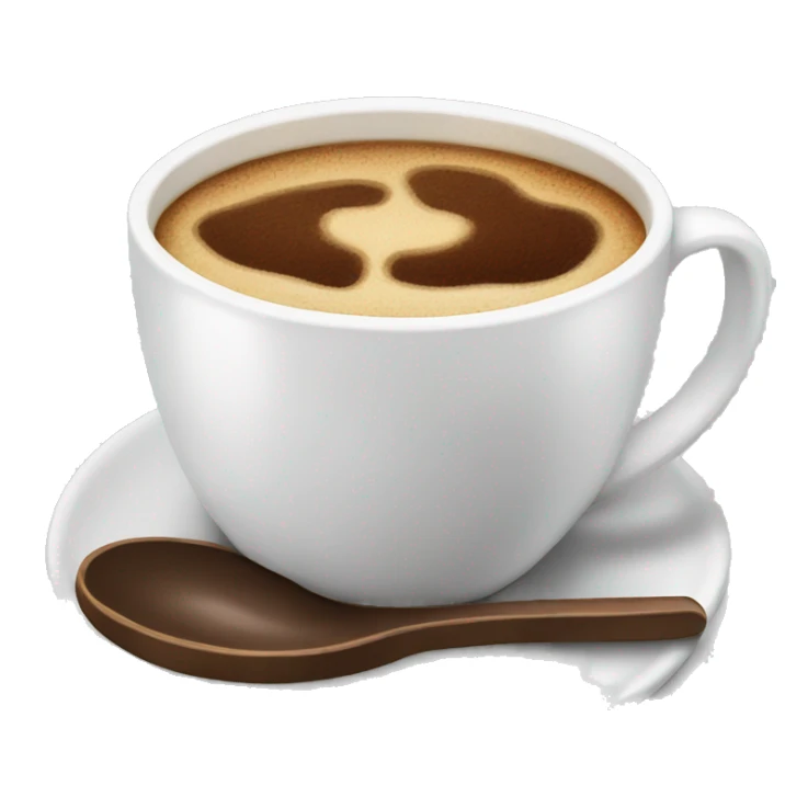 A cup of coffee sticker