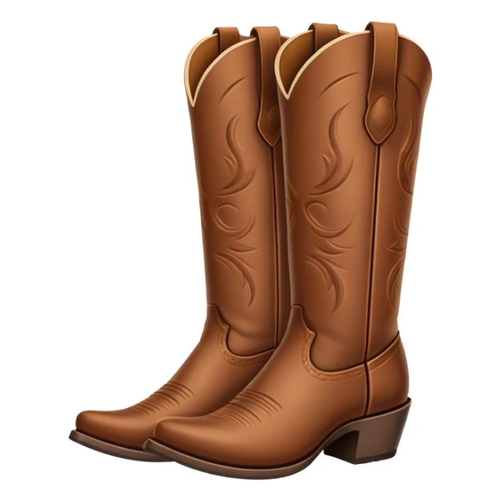 Cowboy boots sticker