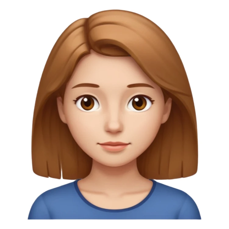 Woman tilting her head towards her shoulders, face is relaxed sticker