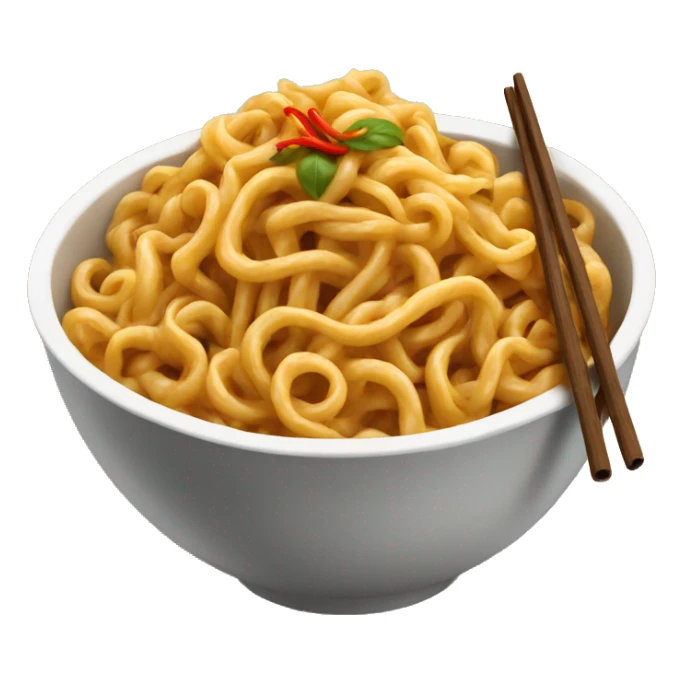Spicy noodles sticker