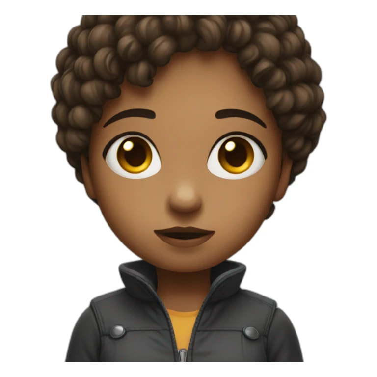 a cute face girl with intent to kill but very dependable sticker