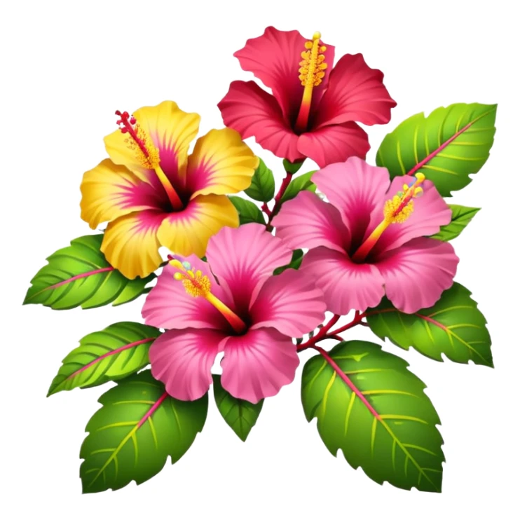 Tropical sticker
