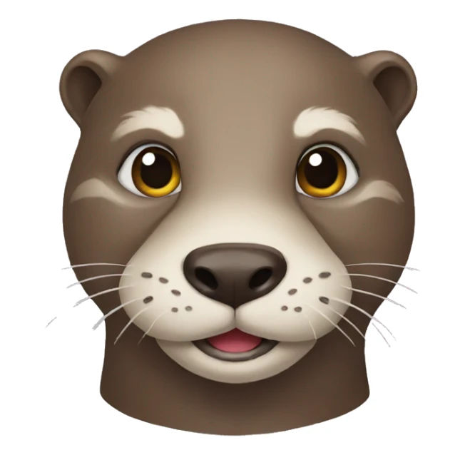Otter sticker