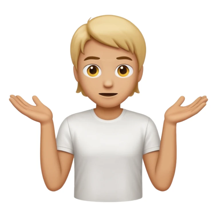 Put this smirking emoji 😏 on top of this shrugging one 🤷‍♂️ sticker