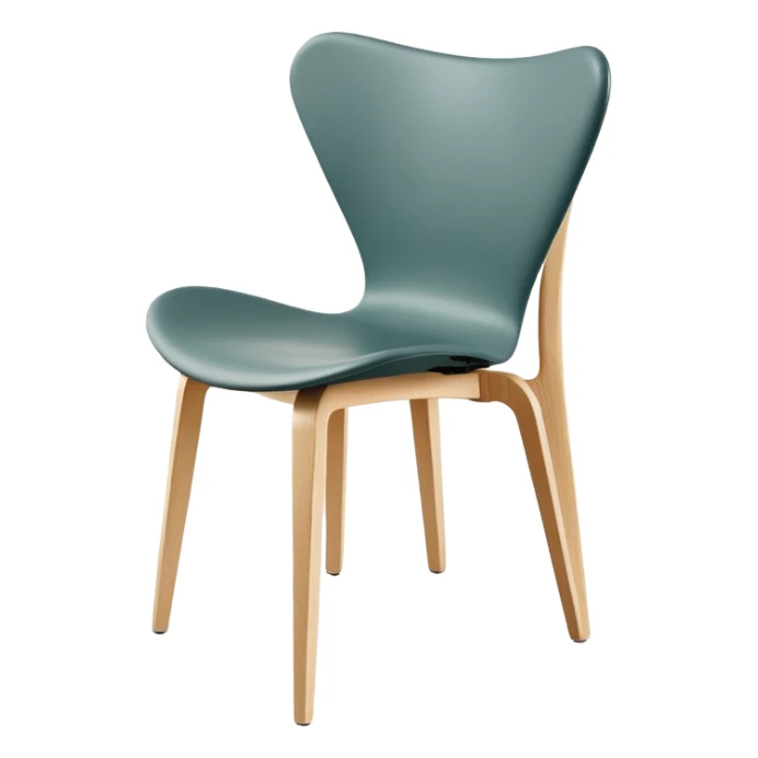 danish design chair fritz hansen series 7 sticker