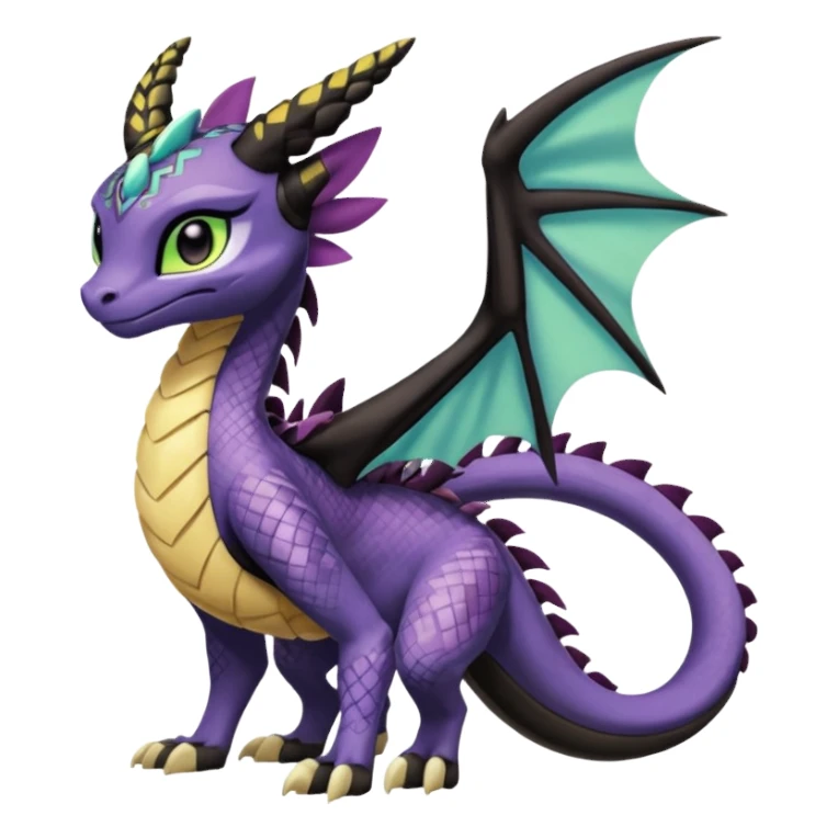 Meloetta-Raikou-Spyro-Toothless-Stitch-Pokémon-Fakémon-creature-hybrid sticker