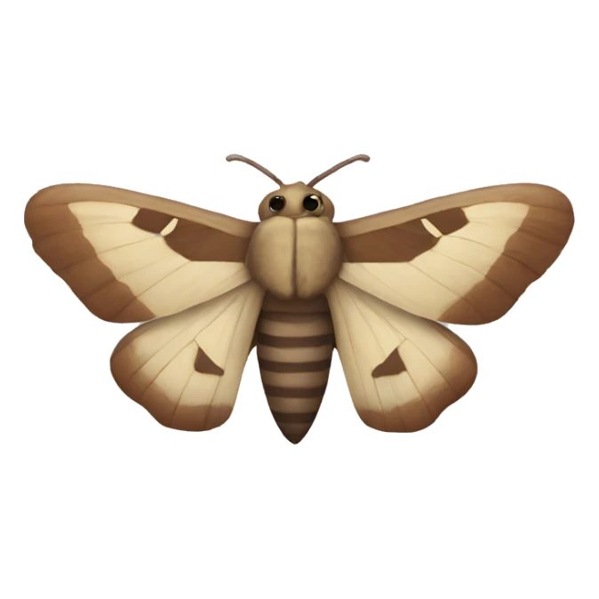 Moth sticker