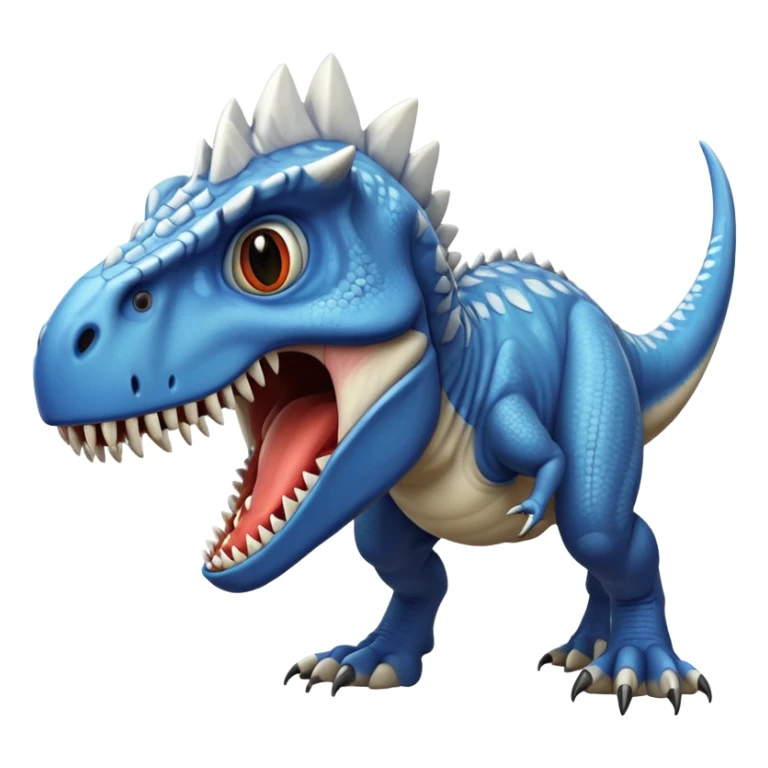 Indominus rex dinosaur color white sticker