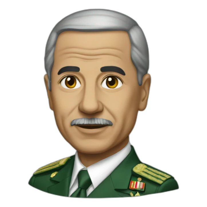 President of algeria sticker