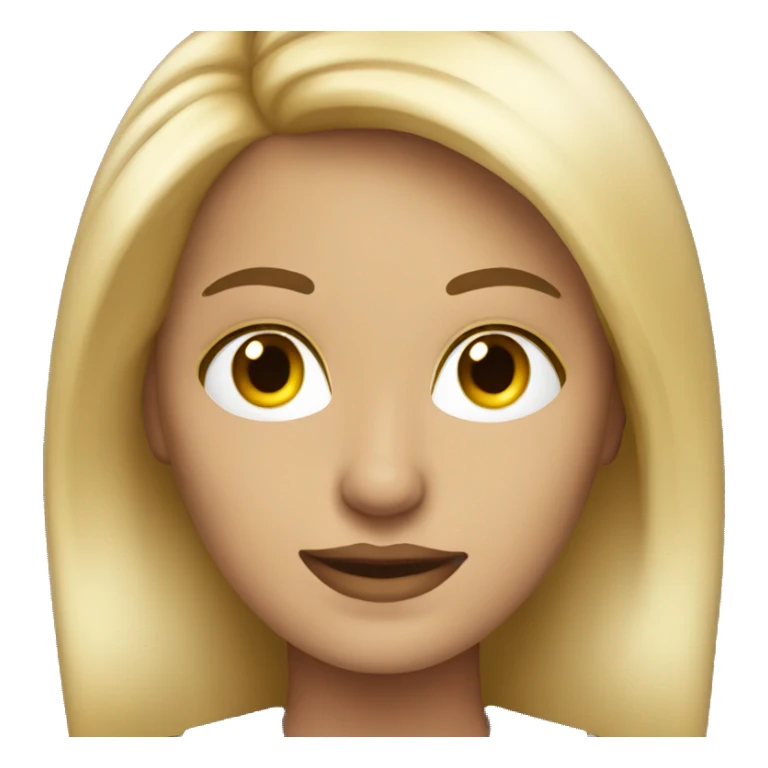 psychologist beautiful woman with blonde hair  sticker