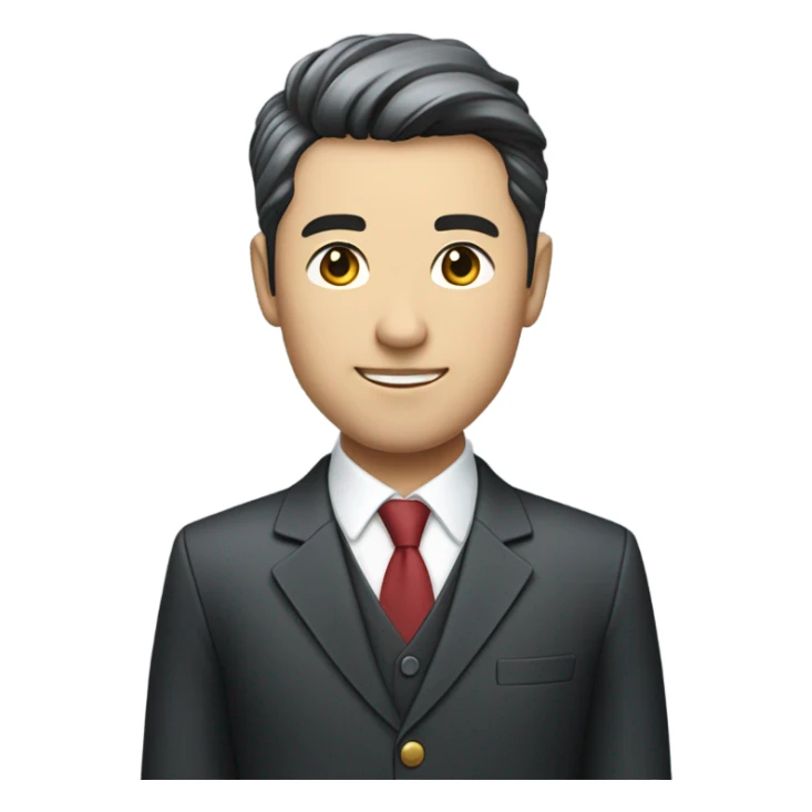 Chinese businessman sticker