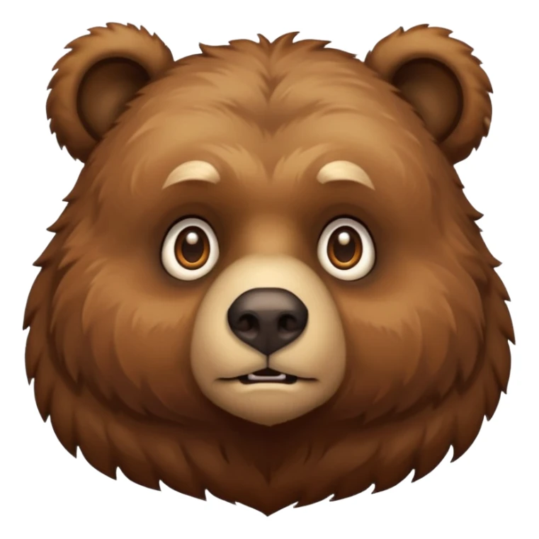 Bear potrait  sticker