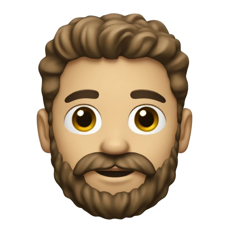 Guy with beard wearing a texas rangers h sticker