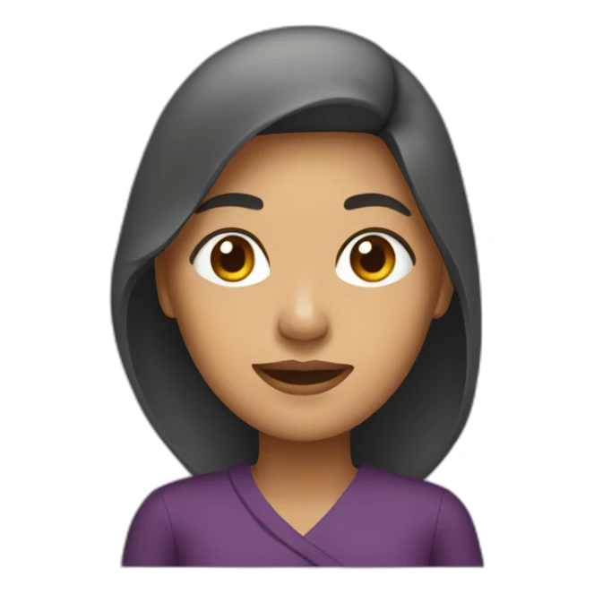 Indonesian woman sticker