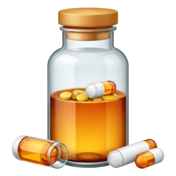 bottle medicine sticker
