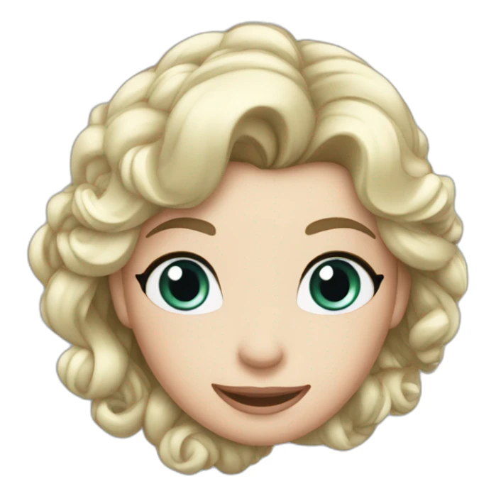 la reine des neiges frigorifiée sticker