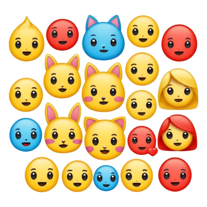 Cute cartoon sticker, simple flat design, bold outline, bright colors, chibi style, expressive face, minimal background, vector style, high contrast, emoji-like, transparent background, sticker pack style sticker