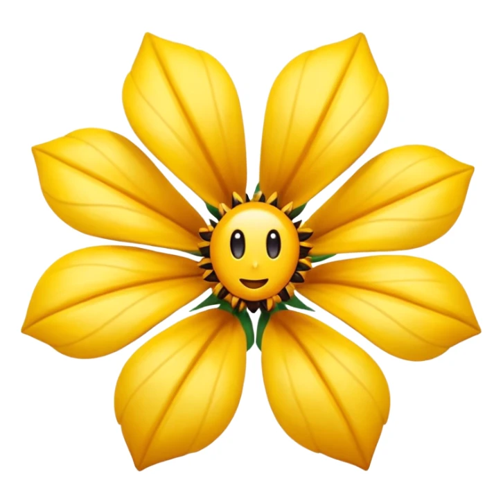 crie um emoji de lirio aranha flor sticker