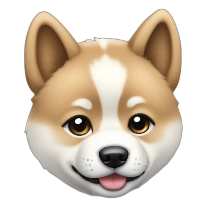 Baby Akita inu sticker