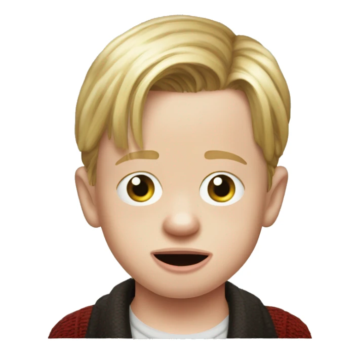 macaulay culkin child from Home Alone sticker