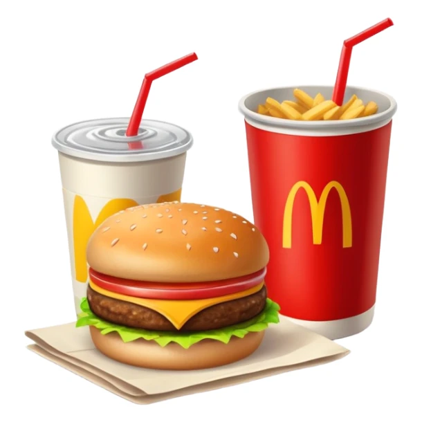 1990’s McDonald’s meal  sticker